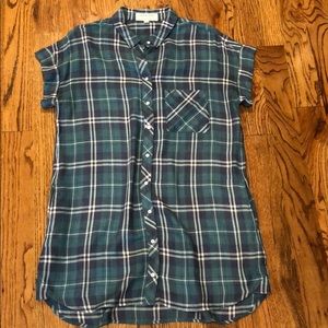 Cloth & Stone Shirt Dress, Size L with pockets